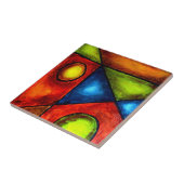 Carreau Carreau, Équilibre, Abstrait Acrylique (Côté)