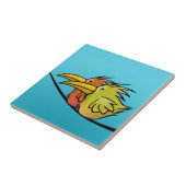 Carreau Carrelage, 2 oiseaux sur un fil (Côté)