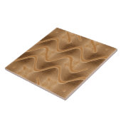 Carreau Carrelage Abstrait Caramel Swirl (Côté)