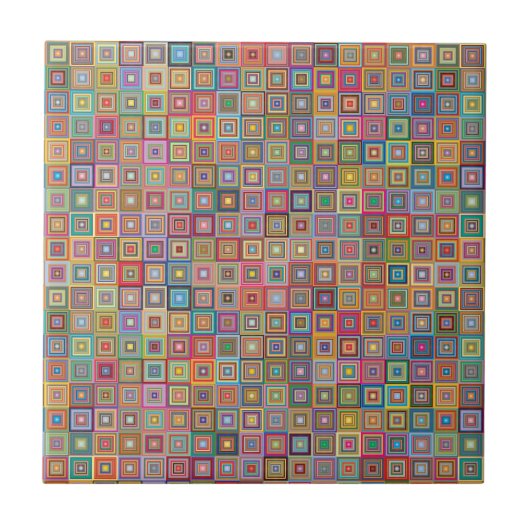 Carreau Carrelage Abstrait en céramique à motifs du milieu (Devant)