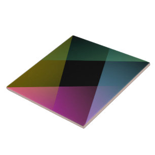Carreau Carrelage Abstrait Géométrique Prismatique