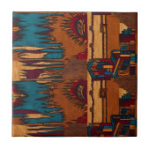 Carreau Carrelage africain inspiré par les tribus pour les (Devant)