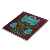 Carreau Carrelage Art nouveau cheminée décorative (Côté)