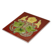 Carreau Carrelage Art nouveau cheminée décorative (Côté)