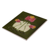 Carreau Carrelage Art nouveau cheminée décorative (Côté)