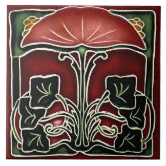 Carreau Carrelage Art nouveau cheminée décorative