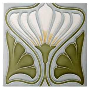 Carreau Carrelage Art nouveau cheminée décorative