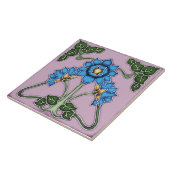 Carreau Carrelage Art nouveau cheminée décorative (Côté)