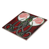 Carreau Carrelage Art nouveau cheminée décorative (Côté)