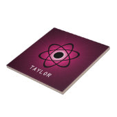 Carreau Carrelage atomique Nerdy, rose (Côté)