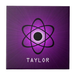 Carreau Carrelage atomique Nerdy, violet
