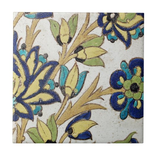 Carreau carrelage au design portugais vintage (Devant)