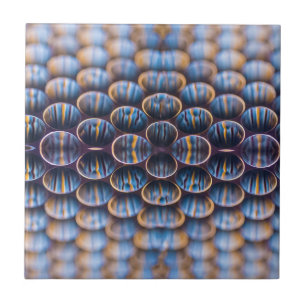 Carreau Carrelage avec design Futuriste Abstrait Honeycomb