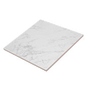 Carreau Carrelage blanc gris argenté (Côté)