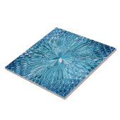 Carreau Carrelage bleu céramique (Côté)