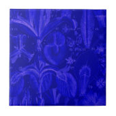 Carreau Carrelage bleu de Colbalt (Devant)