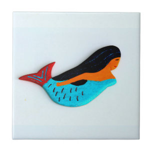 Carreau carrelage bleu de merveille