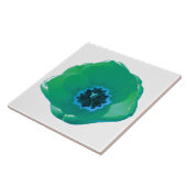 Carreau Carrelage bleu et vert (Côté)