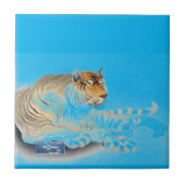 Carreau Carrelage Bright-Blue(Tiger Paws) RFPMDesigns ©️ 2 (Devant)