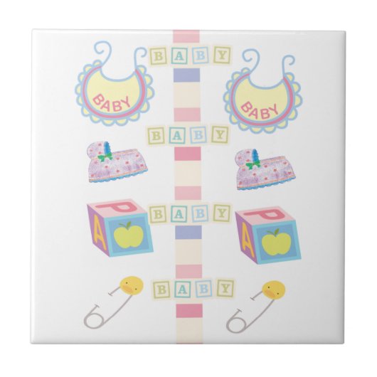 Carreau Carrelage céramique bébé (Devant)