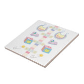 Carreau Carrelage céramique bébé (Côté)