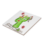 Carreau Carrelage céramique Cactus Bird (Côté)