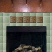 Carreau Carrelage céramique de chêne d'artisan