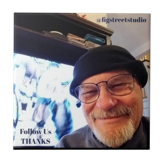 Carreau Carrelage céramique de l'artiste (Devant)