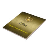 Carreau Carrelage céramique Litha personnalisable (Côté)