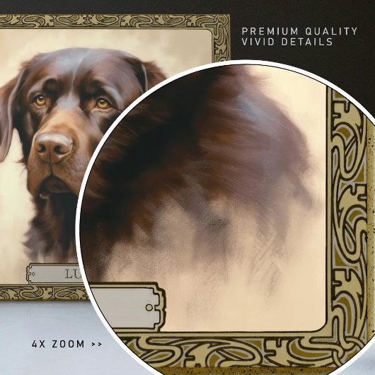 Carreau Carrelage céramique personnalisé avec le portrait