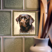 Carreau Carrelage céramique personnalisé avec le portrait