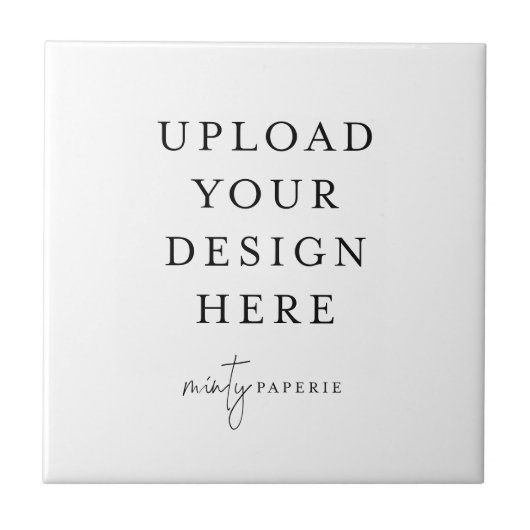 Carreau Carrelage céramique personnalisé - Faites-le vous- (Devant)