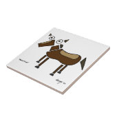 Carreau Carrelage Cheval Abstrait (Côté)