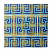 Carreau carrelage classique bleu et blanc (Devant)