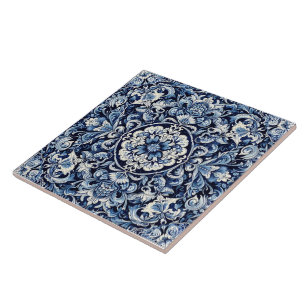 Carreau Carrelage complexe Indigo Blue Azulejo