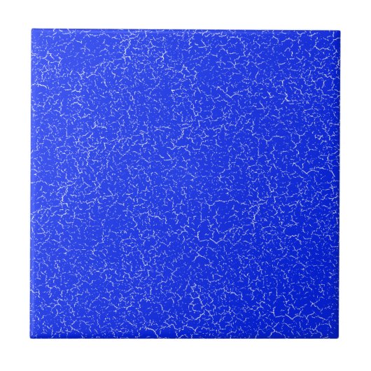Carreau Carrelage couleur uni bleu électrique (Devant)