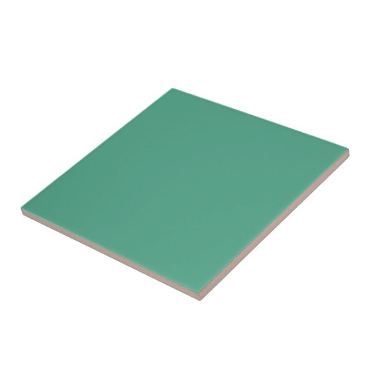Carreau Carrelage couleur uni vert pastel Emerald (Côté)