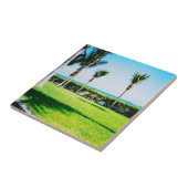 Carreau Carrelage d'arbres tropicaux (Côté)