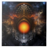Carreau Carrelage d'art fractal Dream Orb (Devant)