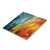 Carreau Carrelage d'art mosaïque (Côté)