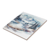 Carreau Carrelage d'art paysager d'hiver (Côté)