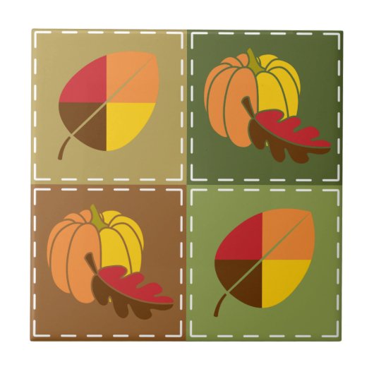 Carreau Carrelage d'automne (Devant)