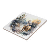 Carreau Carrelage de cerfs (Côté)