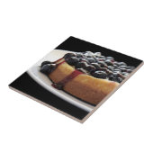 Carreau carrelage de cheesecake aux myrtilles (Côté)