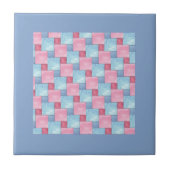 Carreau Carrelage de conception en Patchwork, Rose, Blues (Devant)