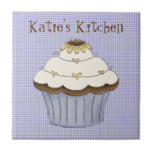 Carreau Carrelage de Cupcake de tournesol (Devant)