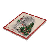 Carreau Carrelage de fenêtre de Noël Vintage (Côté)