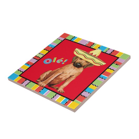 Carreau Carrelage de Fiesta Rhodesian Ridgeback (Côté)