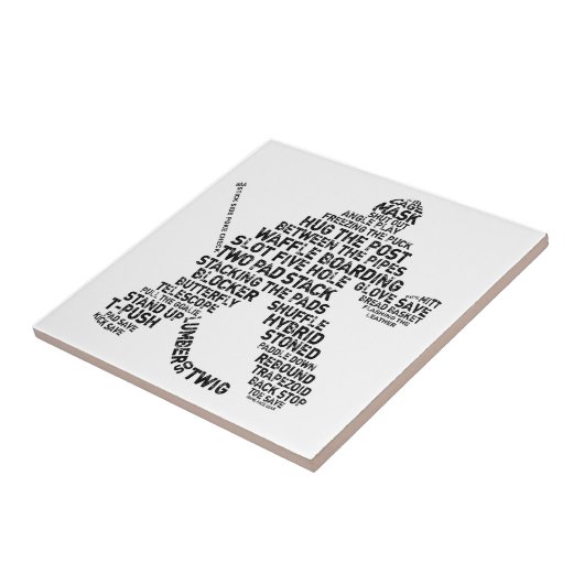 Carreau Carrelage de hockey sur glace (Côté)