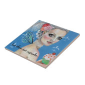 Carreau Carrelage de la reine Marie-Antoinette (Côté)